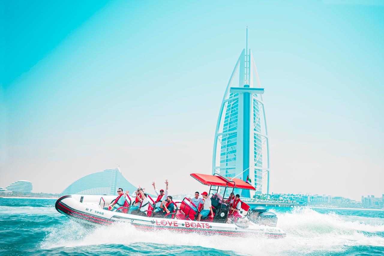 Que faire à Dubai : speed boat